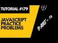 JavaScript Practice Problems Part 73 Web Development Tutorial