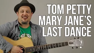 Download Tom Petty Mary Jane's Last Dance Guitar Lesson + Tutorial MP3