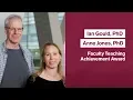 Founders Day 2019 Ian Gould P and Anne Jones P - Faculty Teaching Achievement Award ASU