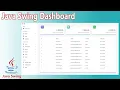 Java Swing UI Design - Create Dashboard with Netbeans using Java Swing
