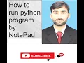 How to Run Python Program By