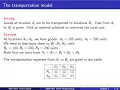 V2-09 Linear Programming Transportation model