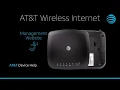 Wireless Internet Management Website AT T Wireless