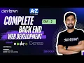 LIVE DAY 02 - Complete Backend Web Development using NodeJS and Express COMPLETE in 7