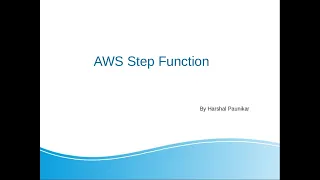 AWS Step Functions - serverless function orchestrator