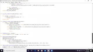 Tetris game using Python