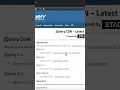 Download the jQuery package in Visual Studio Code