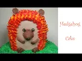 Easy and cute Hedgehog cake - How to make