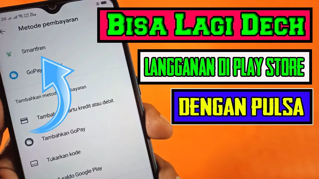 Cara Mengatasi Metode Pembayaran Dengan Pulsa Yang Tidak Tersedia Di PlayStore. 