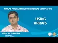 Tutorial Using Arrays