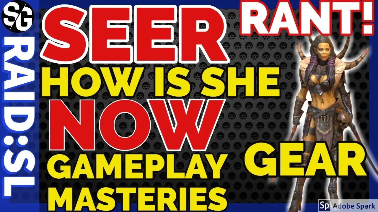 [RAID SHADOW LEGENDS] SEER REVIEW MASTERIES FULL GAMEPLAY