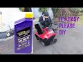 How to Change the Oil On Your Toro 721E Single Stage Snow Blower