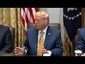 President Trump Participates in a Cabinet Meeting, July 08, 2025
