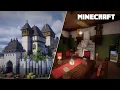 Minecraft How to build a Medieval Castle Interior Minecraft Tutorial