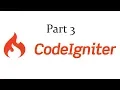 CodeIgniter Controller