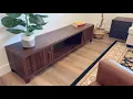GOUUN 70 Inch Mid Century Modern TV Stand