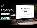 Alpine js makes client side interactivity stupidly simple