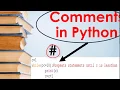 Comments in Python - Python Programming