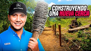 CONSTRUIMOS UNA CERCA PARA VACAS EN DOS DÍAS
