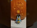 Bluey Pumpkin Carving