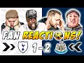 Spurs Fans MELTDOWN Reactions to Tottenham 1-2 Newcastle Premier League Fan Reactions
