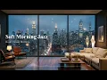 New York Jazz City Lights at Midnight with Smooth Jazz for Study Work Concentration