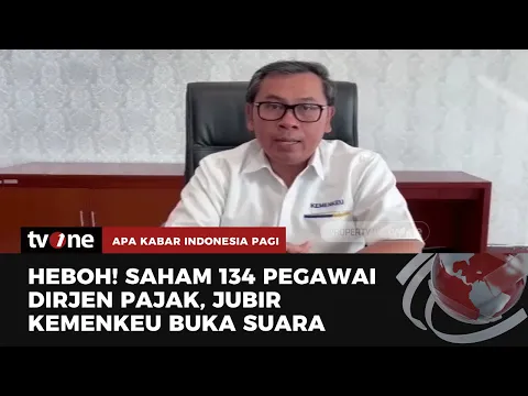 Kemenkeu Kantongi 134 Pegawai Dirjen Pajak Punya Saham Atas Nama Keluarga