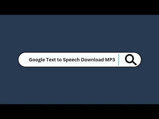 Download MP3 Download as MP3 ‼️ Google Text to Speech
