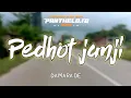 Lagu DJ PEDHOT JANJI || DAMARA DE || Dj remix slow bass terbaru 2021