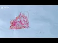 Explosion hand drawn animation