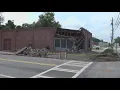 Brunswick business destroyed after truck crash