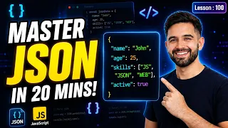 JSON Tutorial for Beginners How to Master JSON with JavaScript