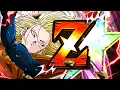 I LOVE THIS EZA 100 EZA STR ANDROID 18 DBZ Dokkan Battle