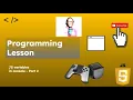 JS part 2 - Variables in Console