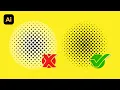 Easy How to Make Clean Halftone Adobe Illustrator Tutorials