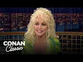 Dolly Parton Got Kicked Out Of A Hotel During Her First Trip To NYC Late Night with Conan O Brien