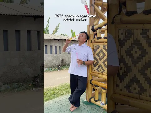 Karena babeh gak nger0k0k jadi setelah makan ya maen balon 🙄 #comedy #funny
