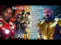Kendrick VS Drake ALL DISS TRACKS PLAYLIST - Not Like Us J Cole Future Rick Ross Metro Boomin