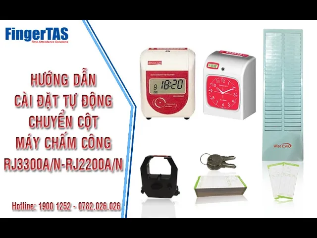 Cài Tự Động Chuyển Cột RJ3300A/N, RJ2200A/N