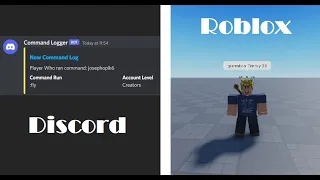 Roblox Adonis Admin Command Logging Discord Webhook