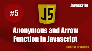 Arrow function Anonymous function Javascript Javascript Tutorial Javascript Course