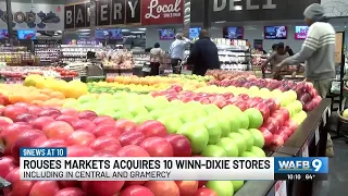 Rouses Supermarkets acquires 10 Winn-Dixie stores including in central