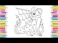 How to Color a Dragon for Kids Dragon Coloring Pages for Kids