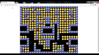 Pacman web game made in JavaScript and p5 js