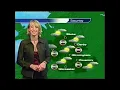 ITV Central Weather and Pollen Count with Emma Jesson 2002 - end of Central News