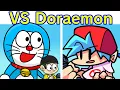 Lagu Friday Night Funkin' VS Doraemon FULL WEEK + Cutscenes | Doraemon Horror Cartoon (FNF MOD/Hard)