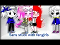 Download Lagu gacha undertale sans stuck with fan girls for 24 hours