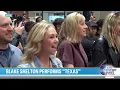 Blake Shelton Performs Texas On The Today Show