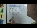 TAGALOG Arithmetic Series