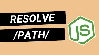 Resolve path with Node js